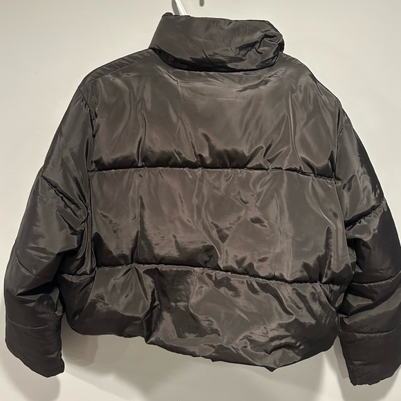 Rue21 black Puffer Jacket women’s large - Picture 2 of 8